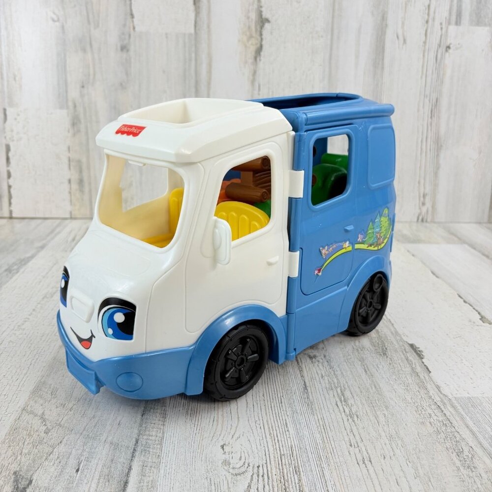 Fisher Price Little People Songs and Sounds Camping Camper Van RV